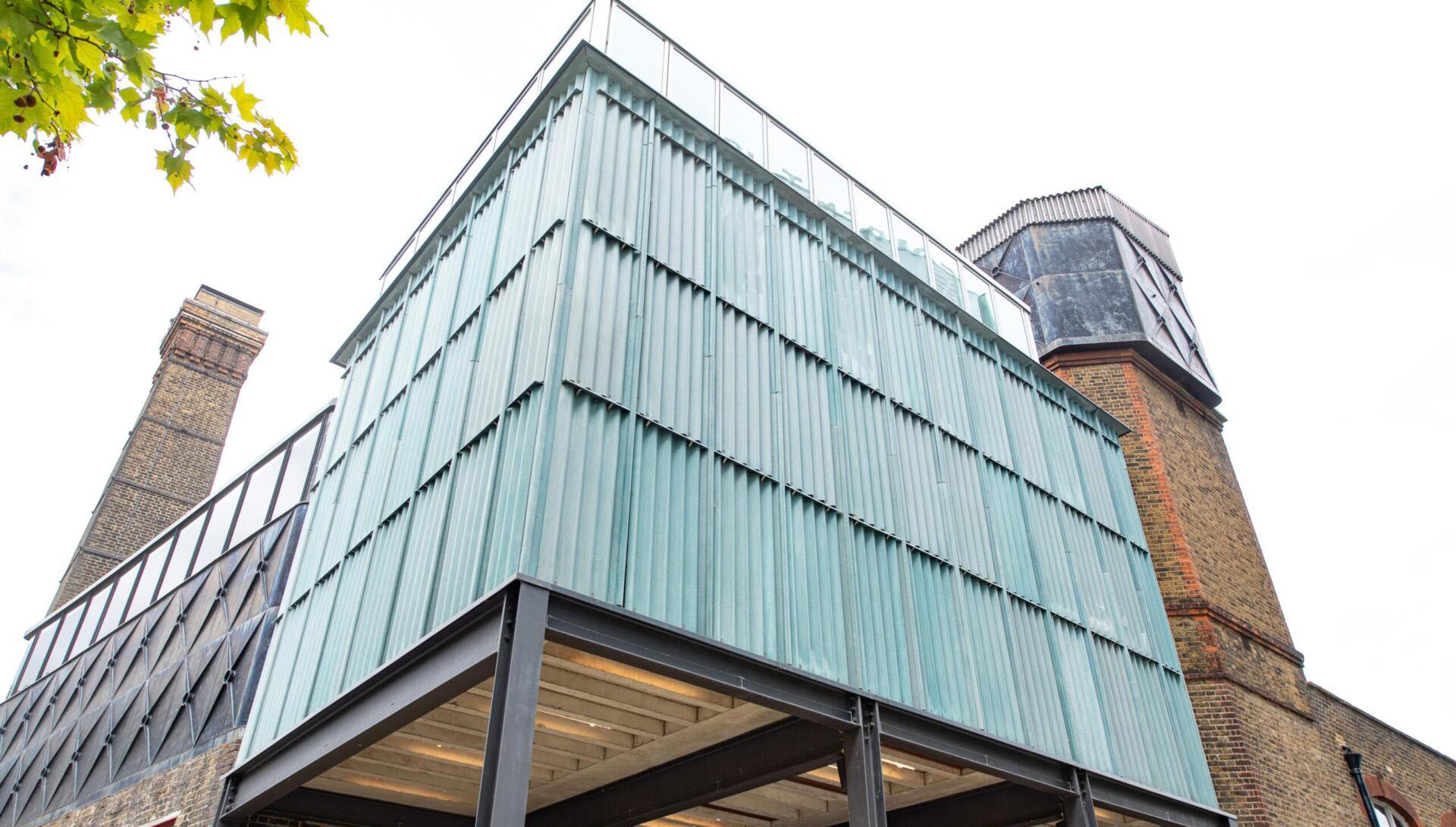 Marley cladding façade installed at Goldsmiths University in Deptford, London